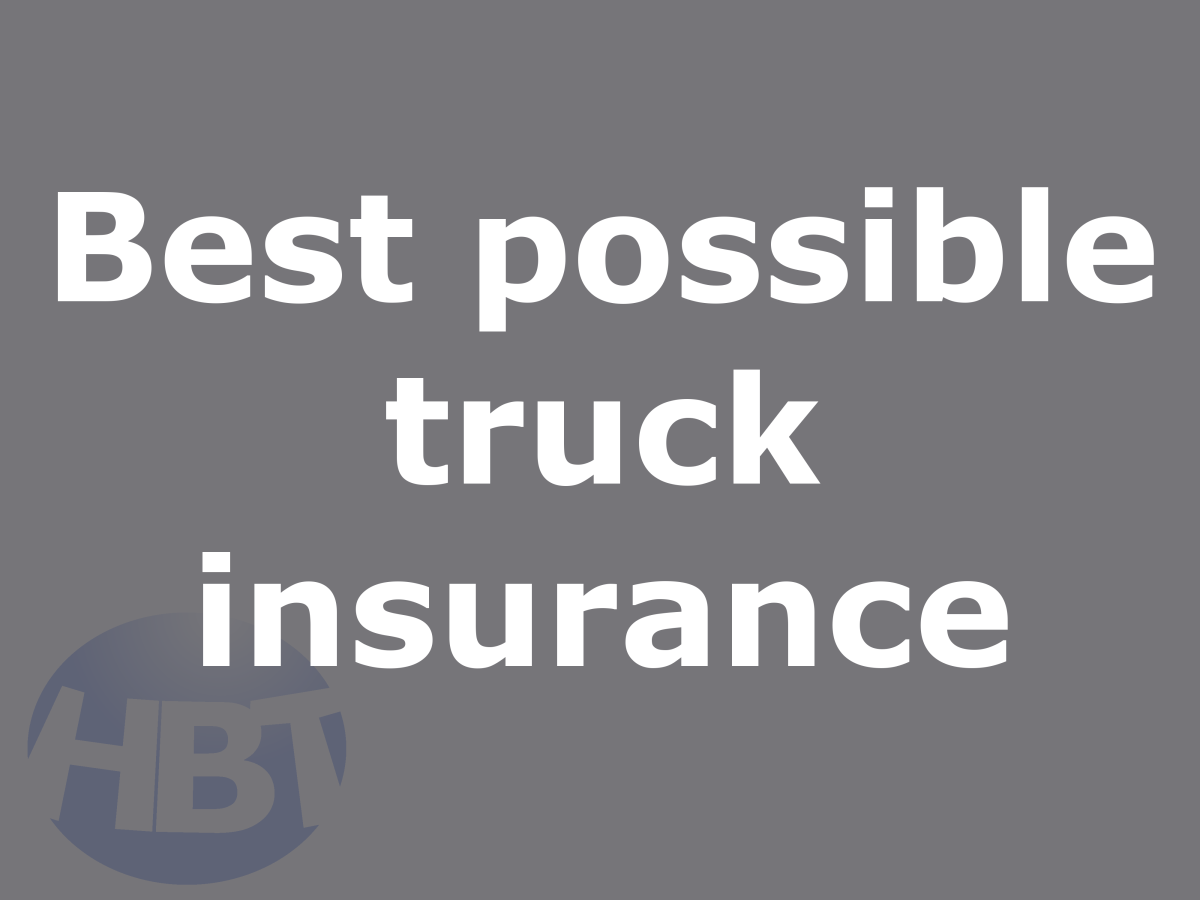 Truck Insurance Montreal